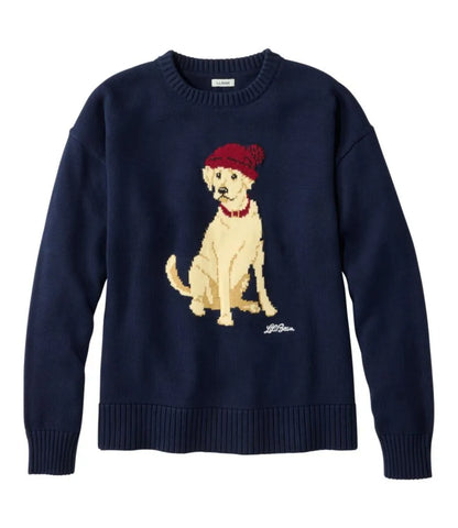 Women's The Original Double L® Sweater, Novelty Crewneck
