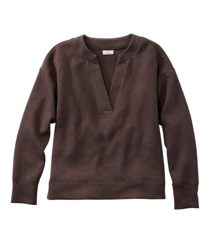 Women's L.L.Bean CloudSoft Splitneck Pullover