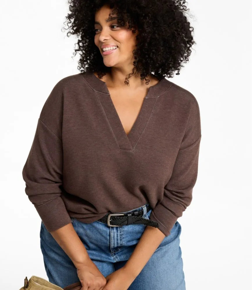 Women's L.L.Bean CloudSoft Splitneck Pullover