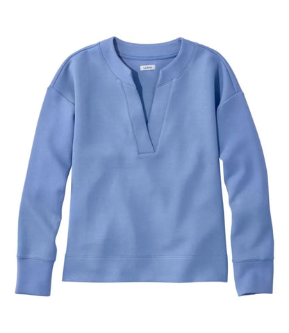 Women's L.L.Bean CloudSoft Splitneck Pullover