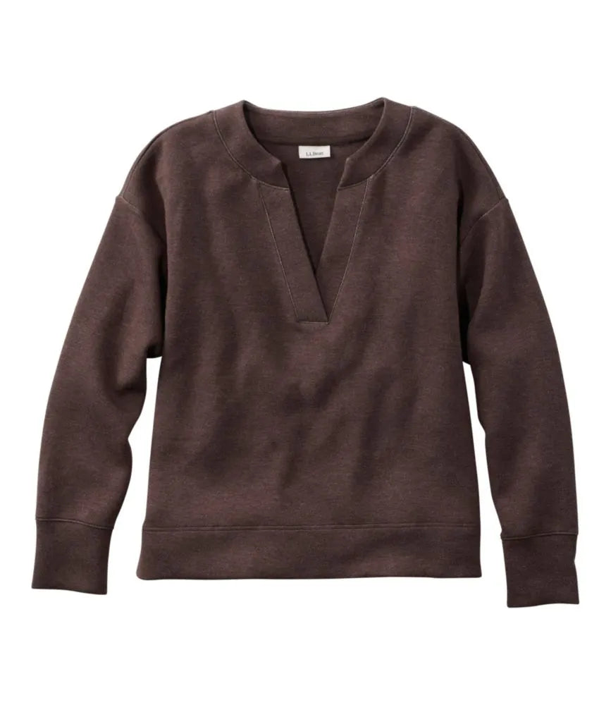 Women's L.L.Bean CloudSoft Splitneck Pullover
