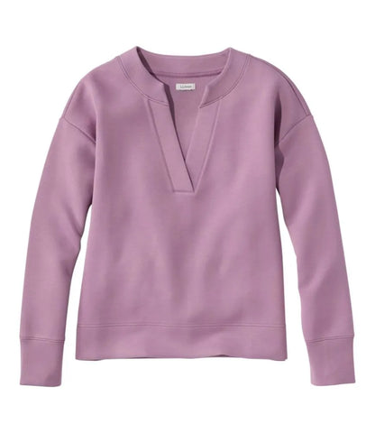 Women's L.L.Bean CloudSoft Splitneck Pullover