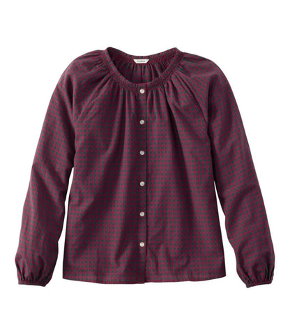 Women's Whisperweight Poplin Shirt, Long-Sleeve