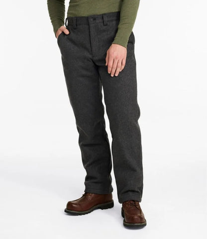 Men's Maine Guide II PrimaLoft® Lined Wool Pants, Camo