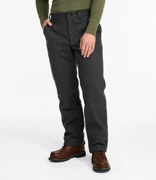 Men's Maine Guide II PrimaLoft® Lined Wool Pants, Camo