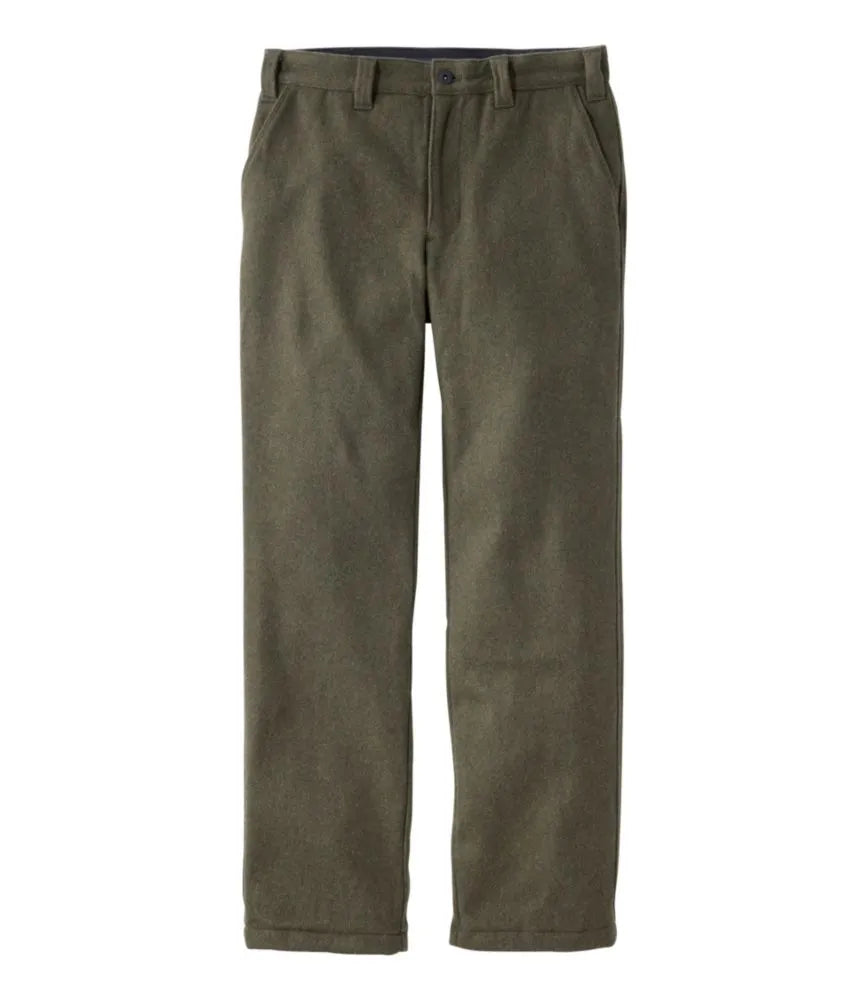 Men's Maine Guide II PrimaLoft® Lined Wool Pants, Camo