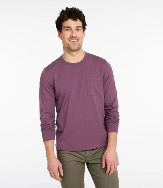 Men's Sunwashed Tee, Long-Sleeve