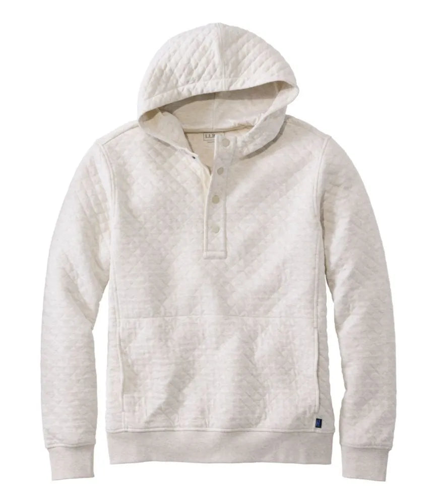 Men's Bean's Quilted Snap Hoodie