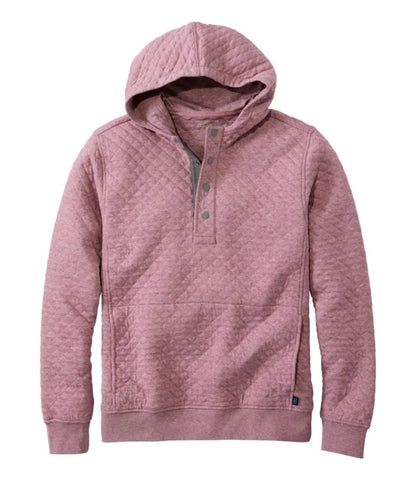 Men's Bean's Quilted Snap Hoodie