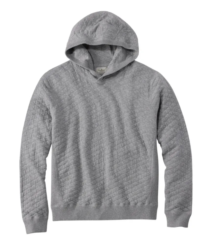 Men's Quilted Hoodie Sweater