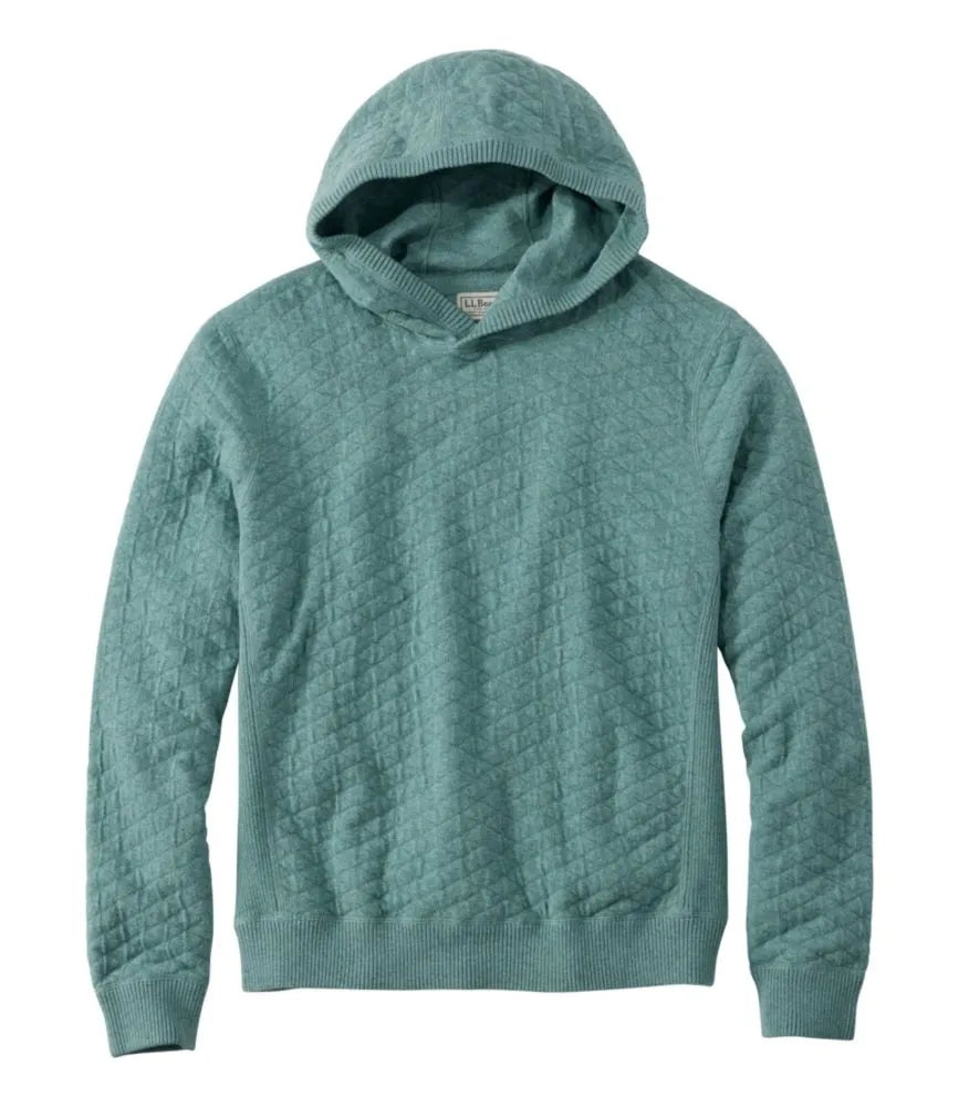 Men's Quilted Hoodie Sweater