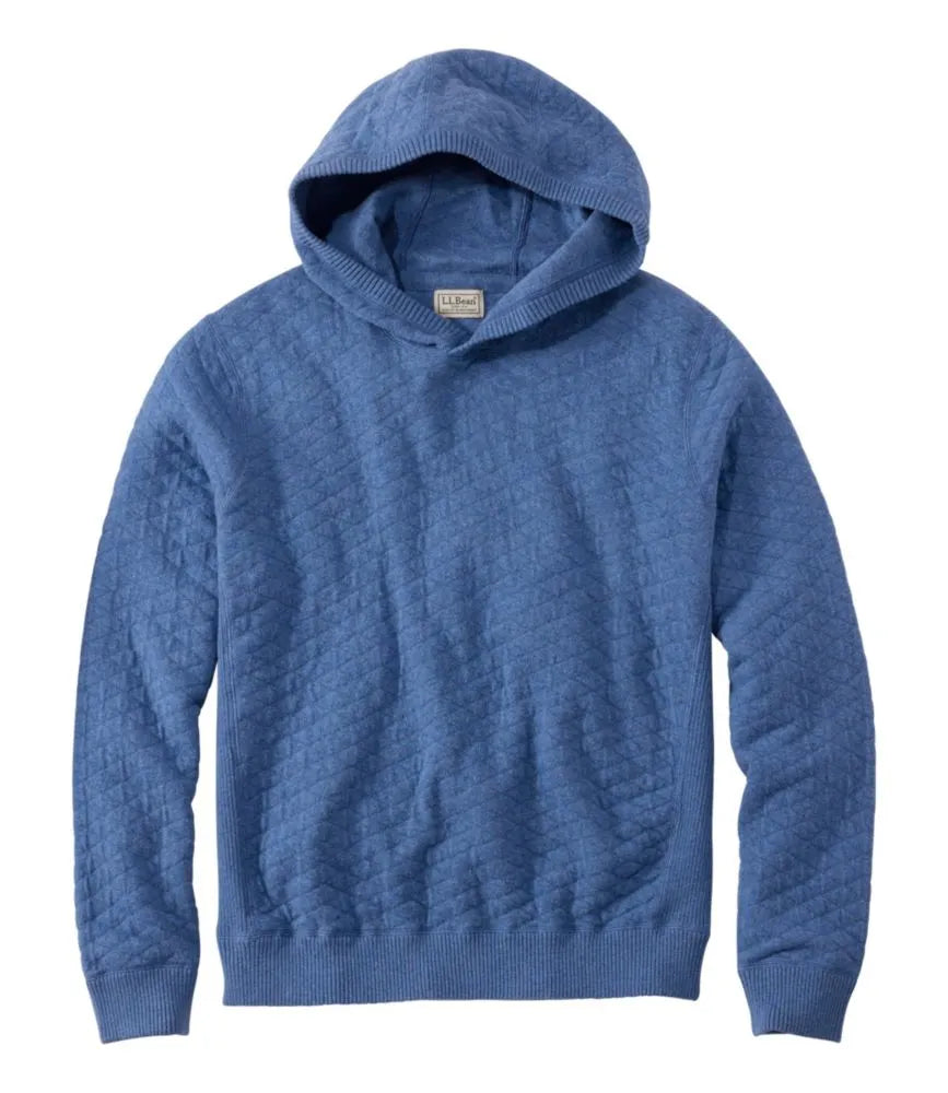 Men's Quilted Hoodie Sweater