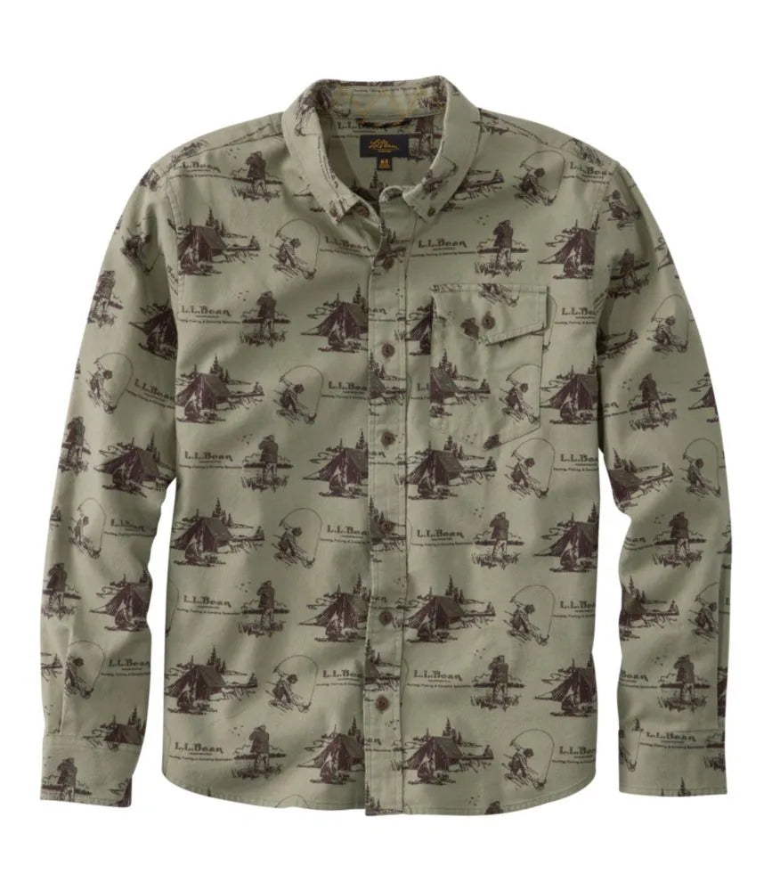 Men's Signature Brushed Herringbone Shirt