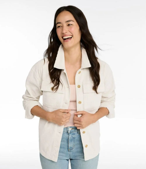 Women's Comfort Corduroy Big Shirt