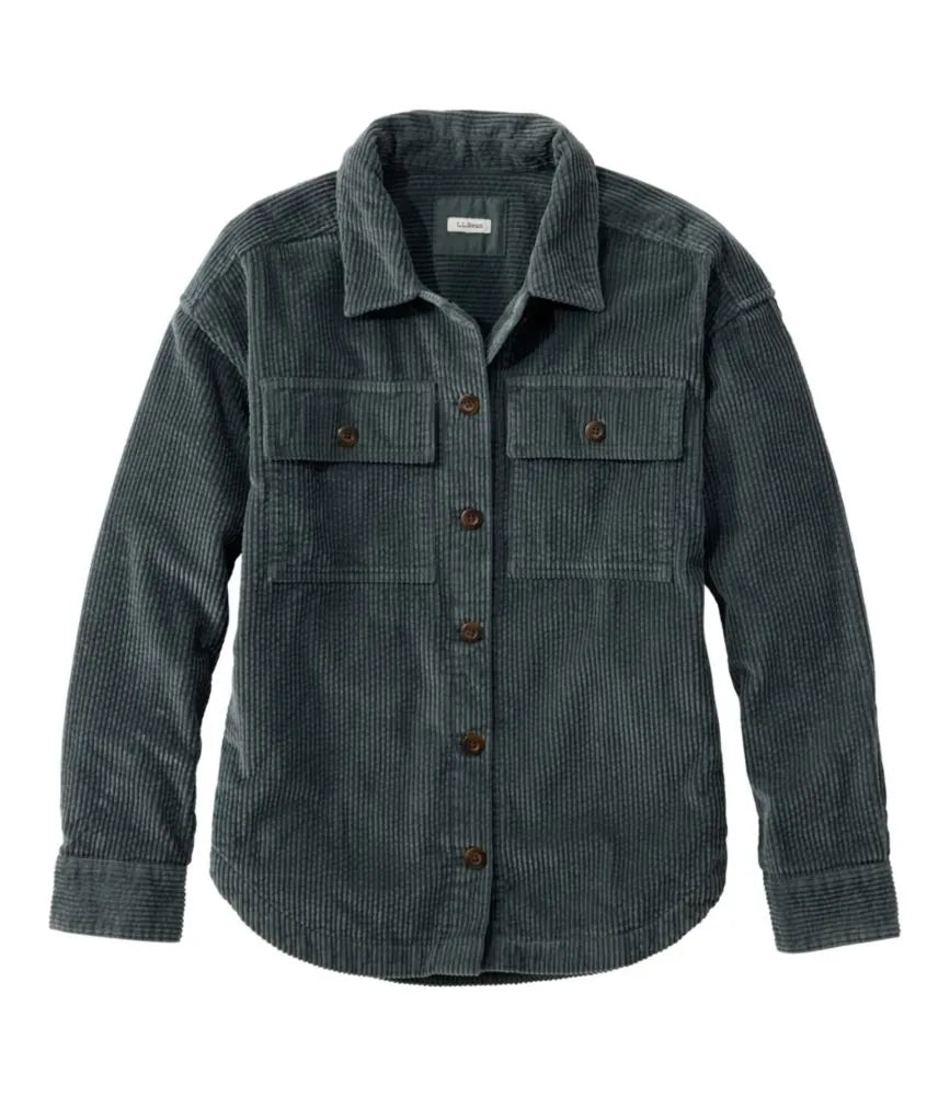 Women's Comfort Corduroy Big Shirt