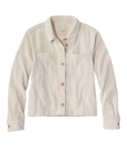 Women's Comfort Corduroy Cropped Shirt