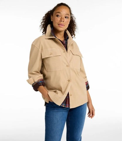 Women's Sunwashed Lightweight Utility Jacket