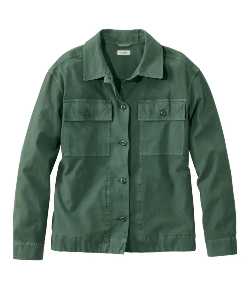 Women's Sunwashed Lightweight Utility Jacket