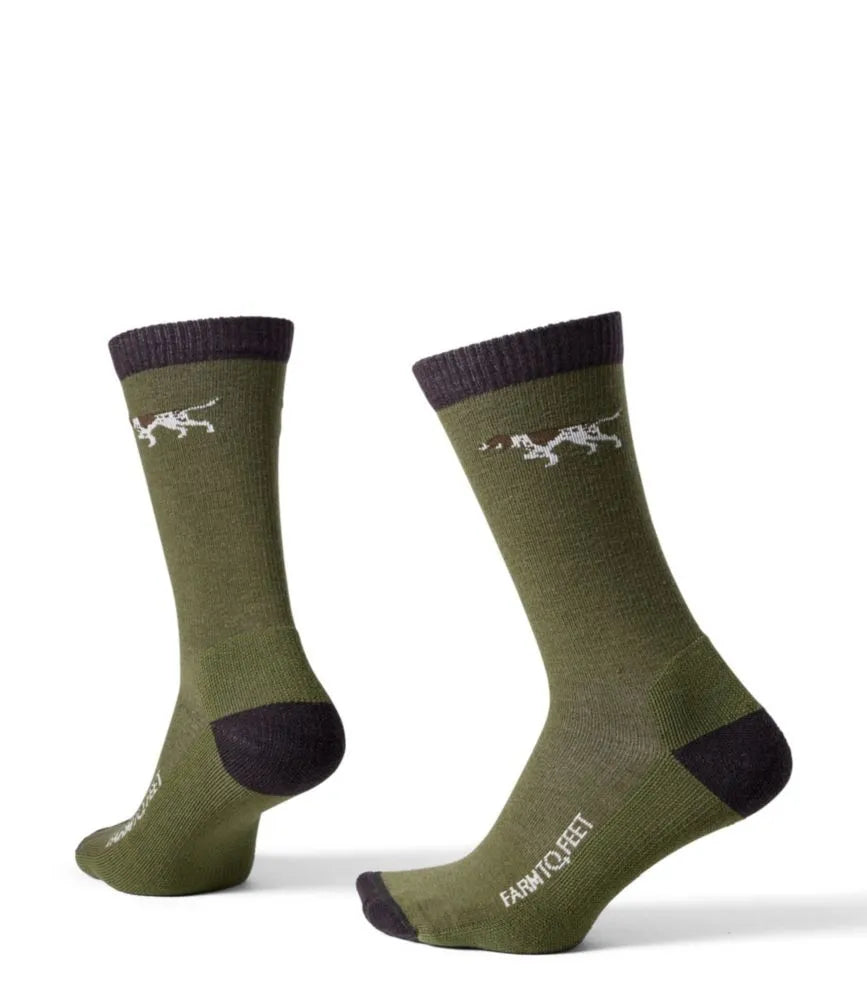 Adults' Farm to Feet Dog Collection Crew Socks