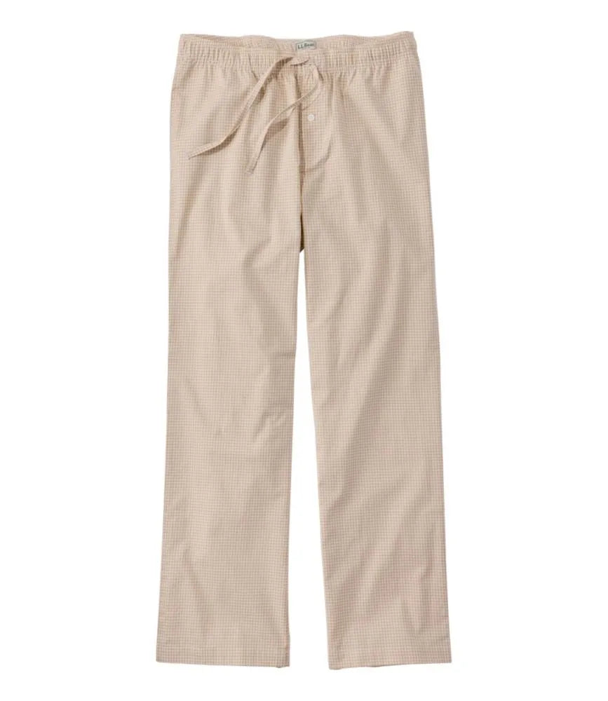 Men's Bean's Poplin Sleep Pants