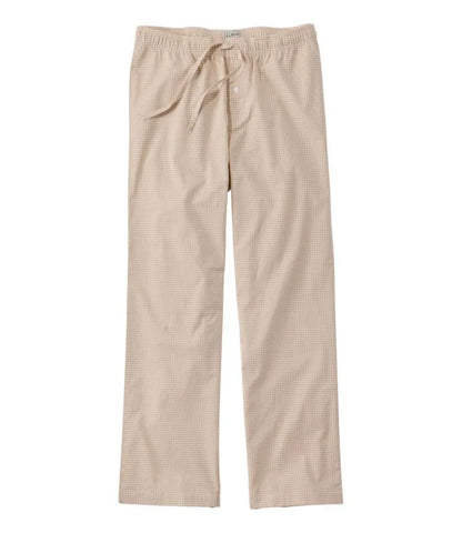 Men's Bean's Poplin Sleep Pants