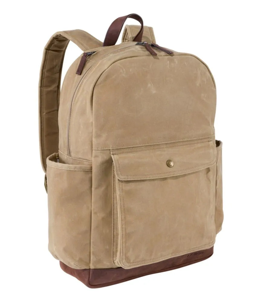 Waxed Canvas Backpack