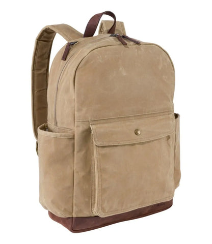 Waxed Canvas Backpack