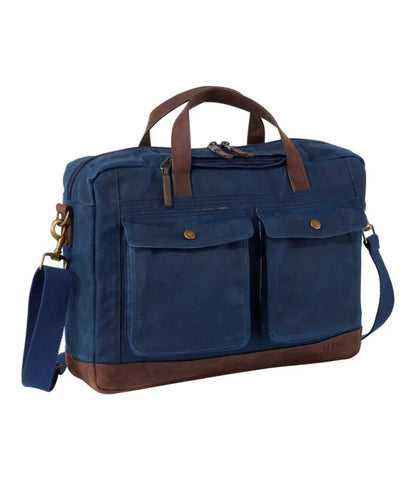 Waxed Canvas Briefcase