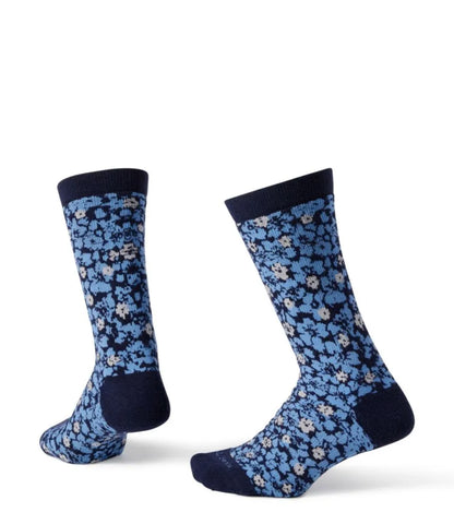 Women's Floral Full-Cushion Hiking Socks, Crew