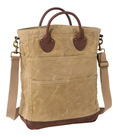 Waxed Canvas Tote