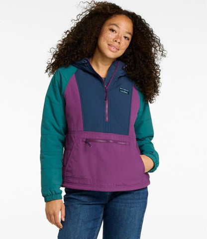 Women's Mountain Classic Insulated Anorak, Colorblock
