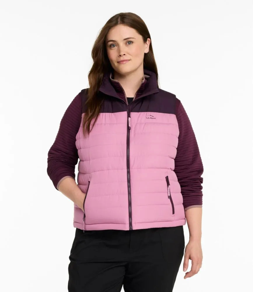 Women's Access Down Vest, Colorblock