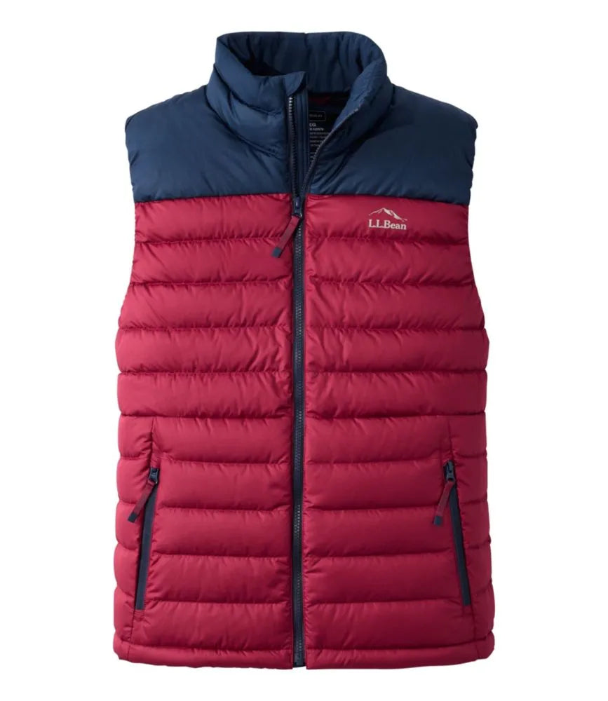 Men's Access Down Vest, Colorblock