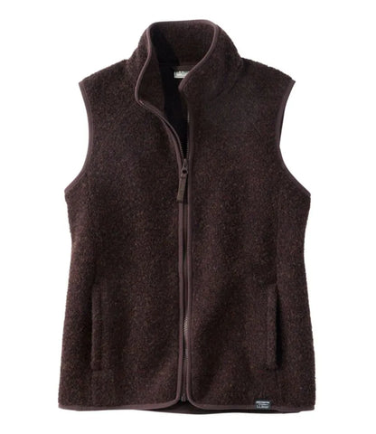 Women's All Season Wool Fleece Vest