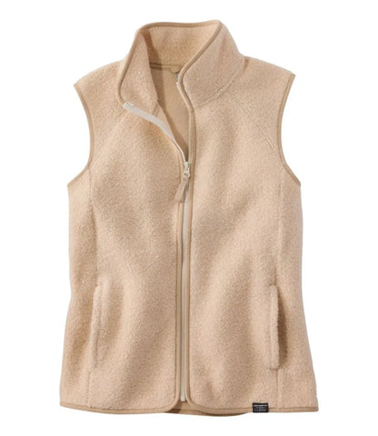 Women's All Season Wool Fleece Vest