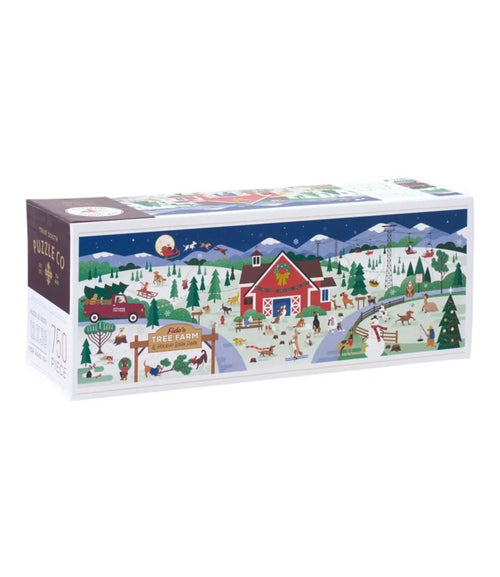 Festive Fido Street Puzzle, 750 Pieces