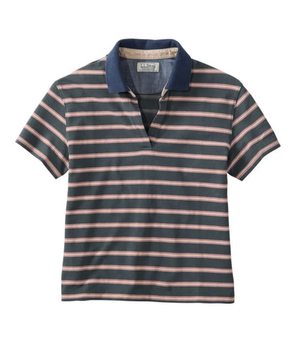 Women's Casco Bay Polo, Short-Sleeve Stripe