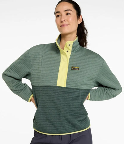 Women's Airlight Grid Pullover, Colorblock