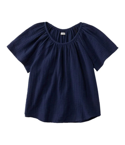 Women's Cloud Gauze Shirt, Short-Sleeve Scoopneck