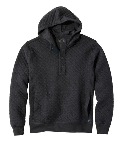 Men's Bean's Quilted Snap Hoodie