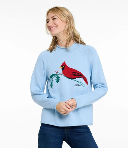 Women's The Original Double L® Sweater, Novelty Rollneck