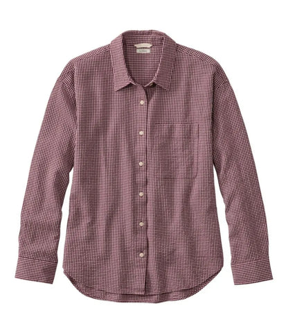 Women's Sunwashed Textured Big Shirt