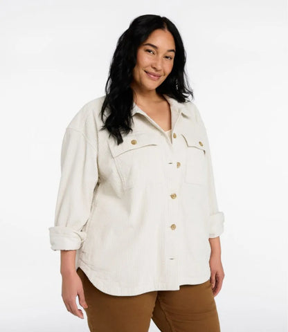 Women's Comfort Corduroy Big Shirt