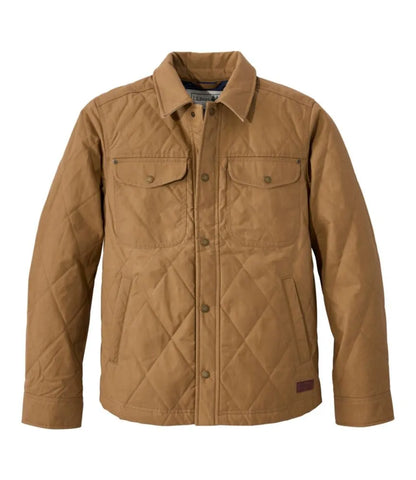 Men's Insulated Waxed Cotton Field Jacket