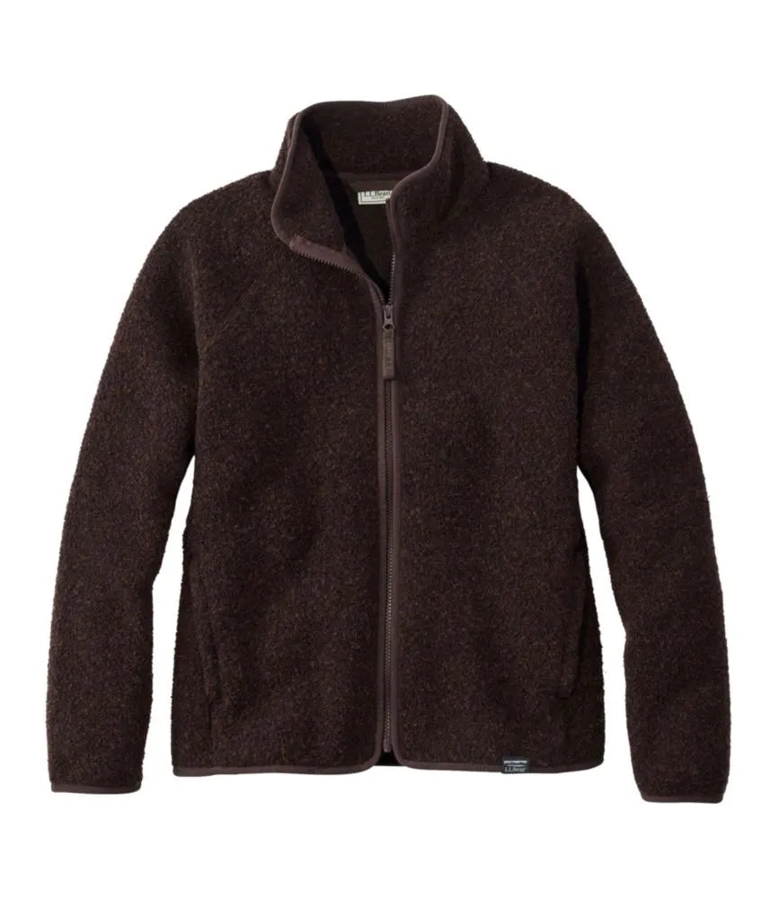 Women's All Season Wool Fleece Full-Zip Jacket